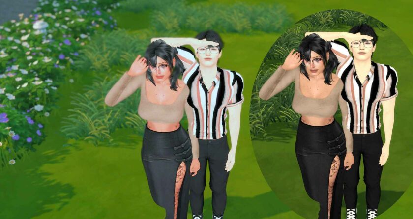 sims 4 cc reshade in my game i used this reshade however 5