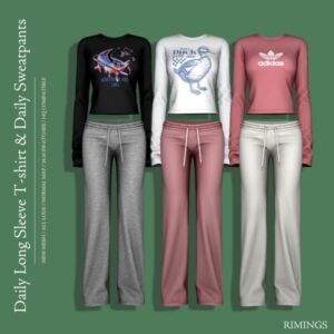 Comfortable Daily Wear Sims 4 CC