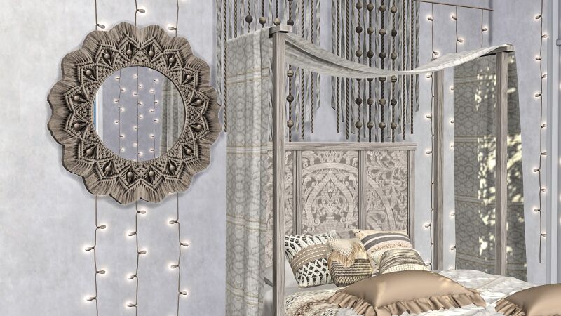 sims 4 cc romina bedroom by soloriya 5