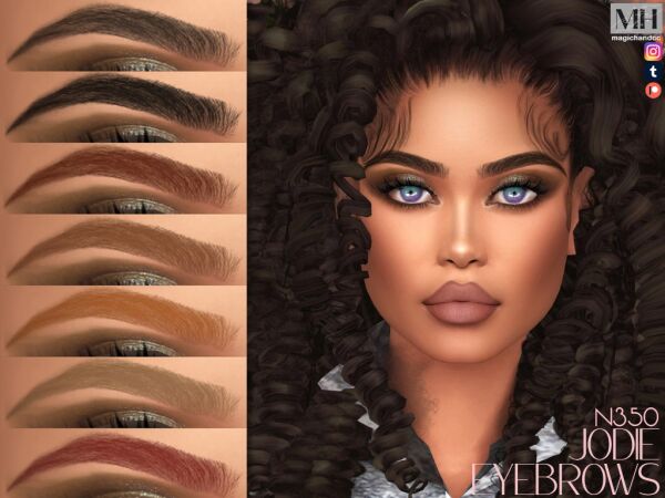 sims 4 cc rosalie eyeshadow n98 by magichandcc 7