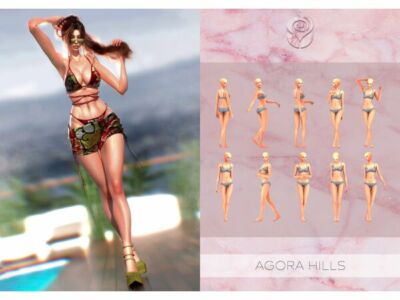 [Roselipa] Agora Hills Sims 4 CC