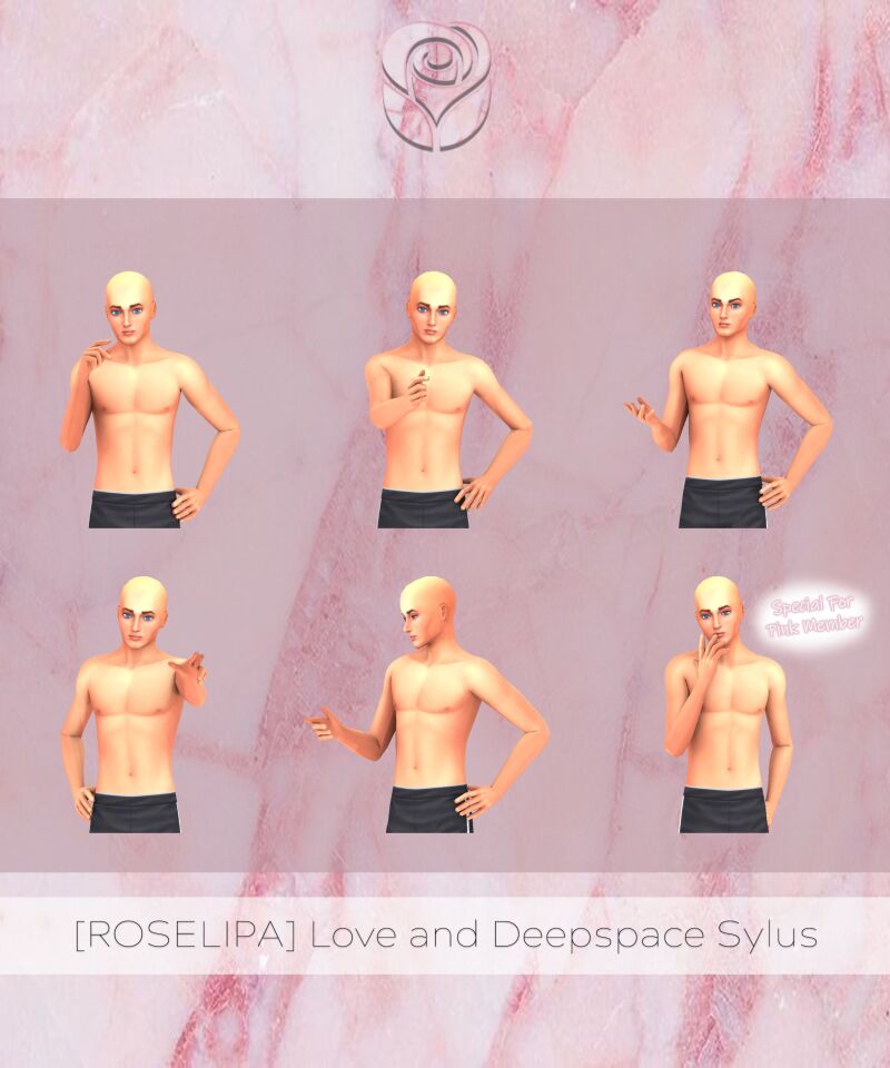 sims 4 cc roselipa love and deepspace sylus 3