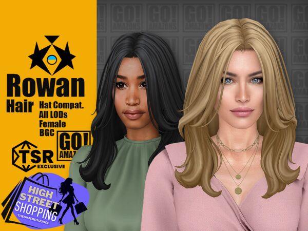 Rowan by GoAmazons Sims 4 CC