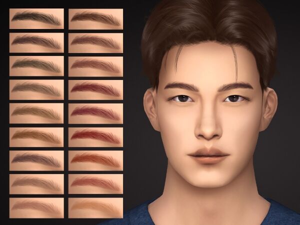 Stylish ROY Eyebrows for Your Looks Sims 4 CC