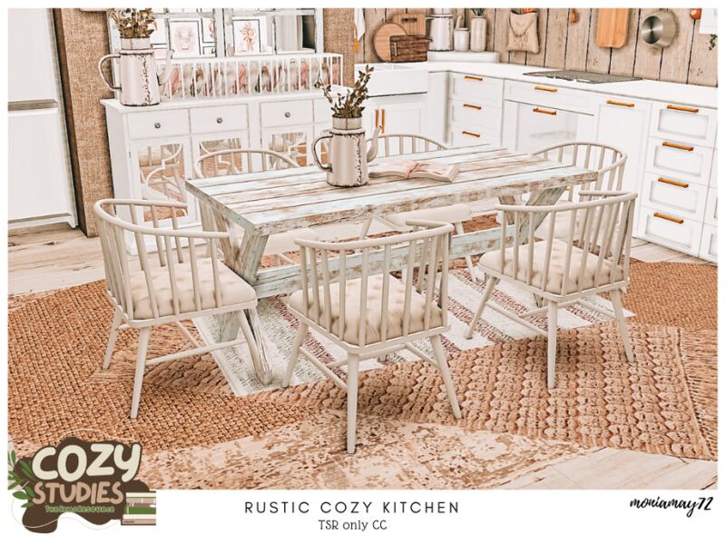 sims 4 cc rustic cozy kitchen tsr only cc by moniamay72 6