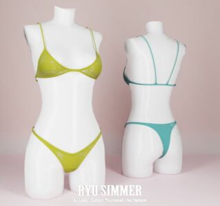 Stunning Ryu.Anabel Lingerie Collection Sims 4 CC