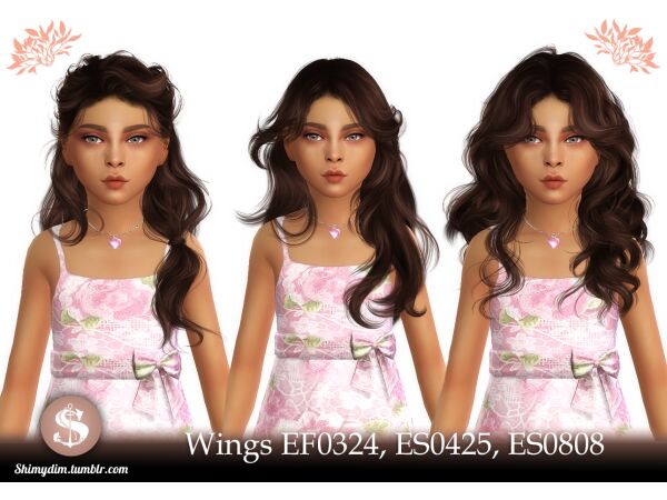 S4 Wings Child Conversions by Simsfinds Sims 4 CC