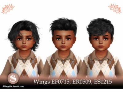 S4 Wings Child & Toddler Conversions Sims 4 CC