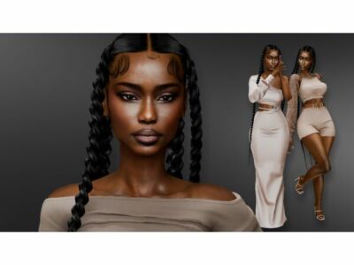 Sasha by Jolea Sims 4 CC