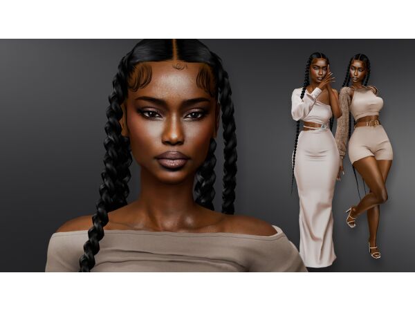 Sasha by Jolea Sims 4 CC