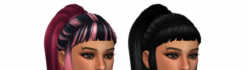 sims 4 cc savannah hair by wildpixel 2