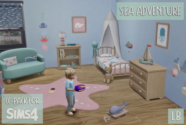 sims 4 cc sea adventure ts4 cc pack by 2