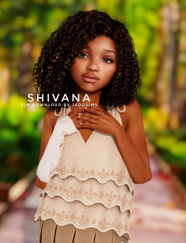 Download Shivana Sim for Free! Sims 4 CC