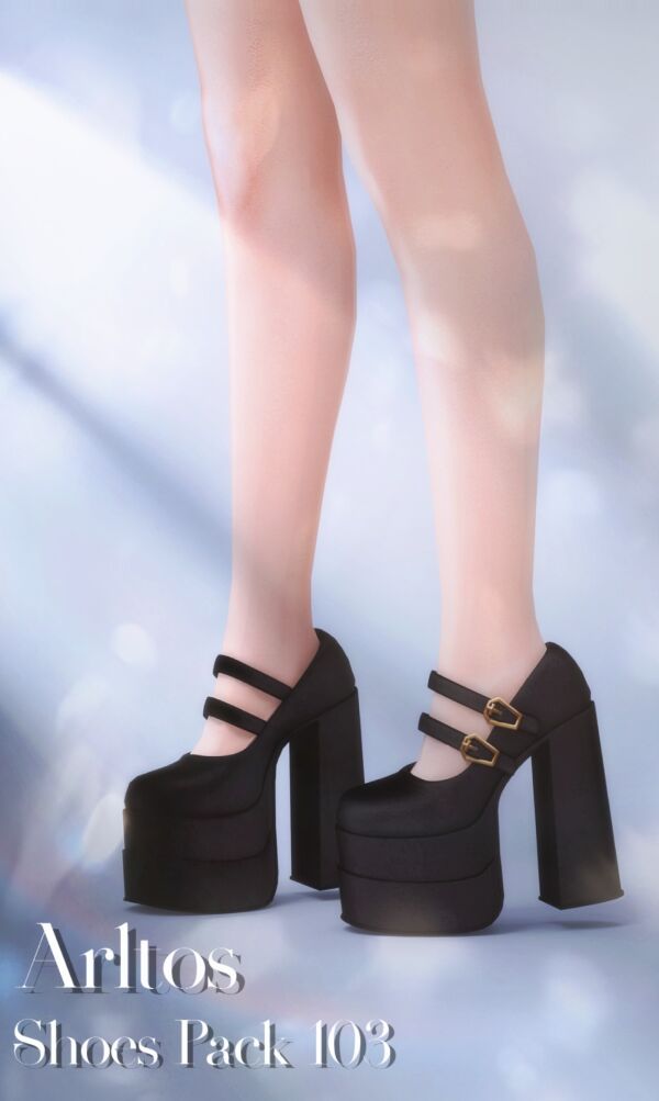 Stylish High Heels Pack by Arltos Sims 4 CC