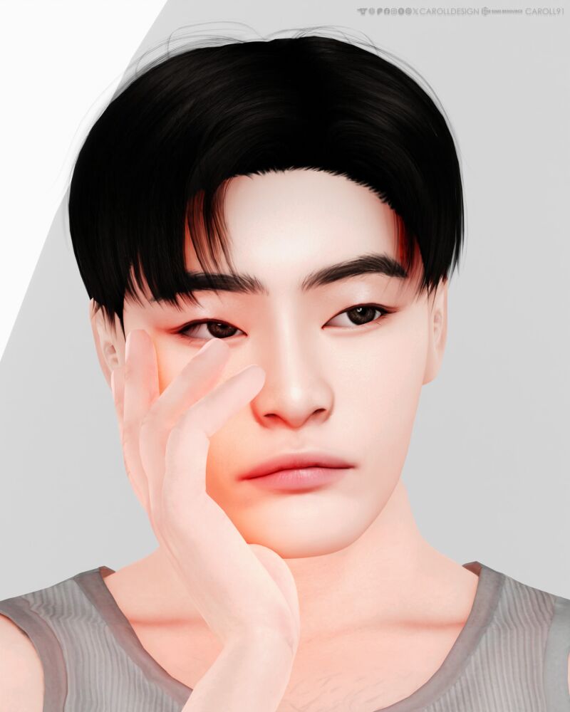 sims 4 cc si woo nose preset hq by caroll912 2