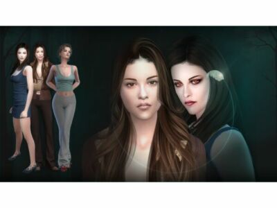 Bella Swan SIM from Twilight – Paranormal Inspiration Sims 4 CC