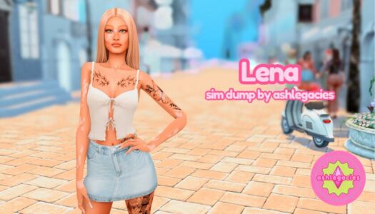 Sim Dump: Lena Sims 4 CC