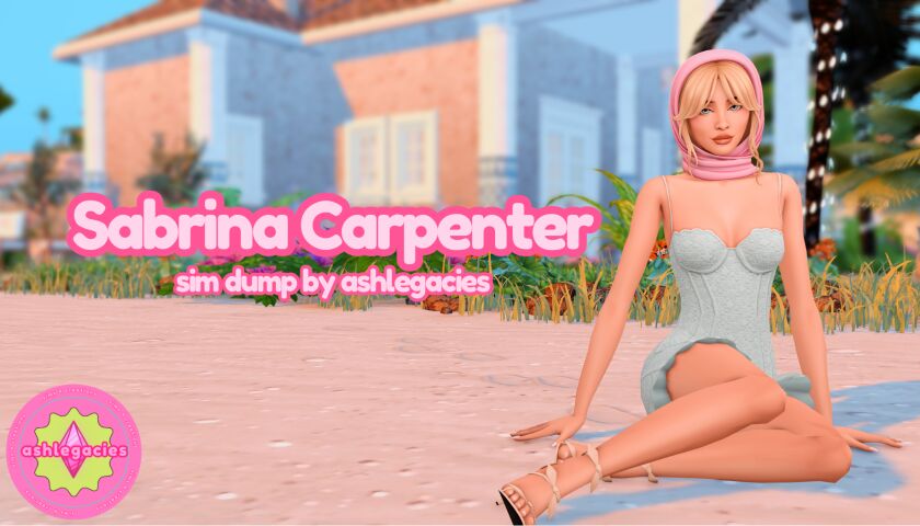 Sim Dump Sabrina Carpenter Sims 4 CC