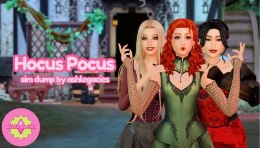 SIM Dump: Sanderson Sisters Sims 4 CC