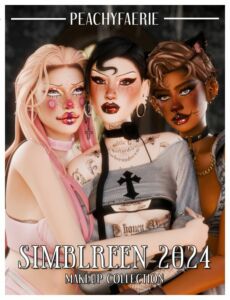 Simblreen 2024: By Peachyfaerie Sims 4 CC