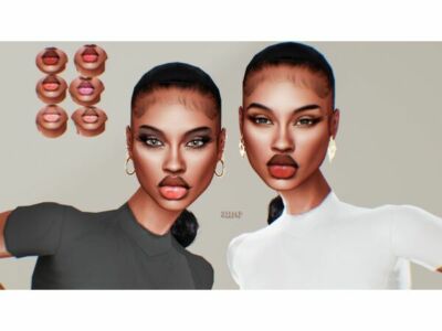 Plump Doll Lips Sims 4 CC