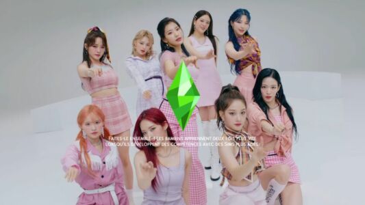 Sims 4 Fromis_9 Feel Good Loading Screens Sims 4 CC