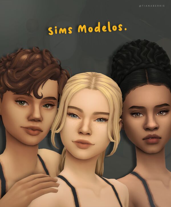 Create a Sim Model + Download by Tianaberrie Sims 4 CC