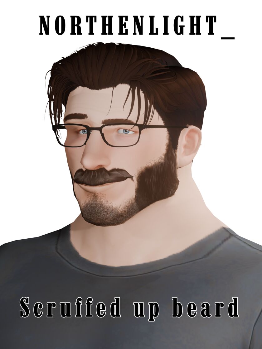 Digital Art Practice: New Beard Creation Sims 4 CC