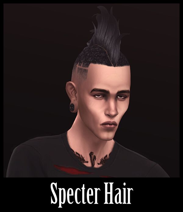 Stamsim Specter Hair Sims 4 CC