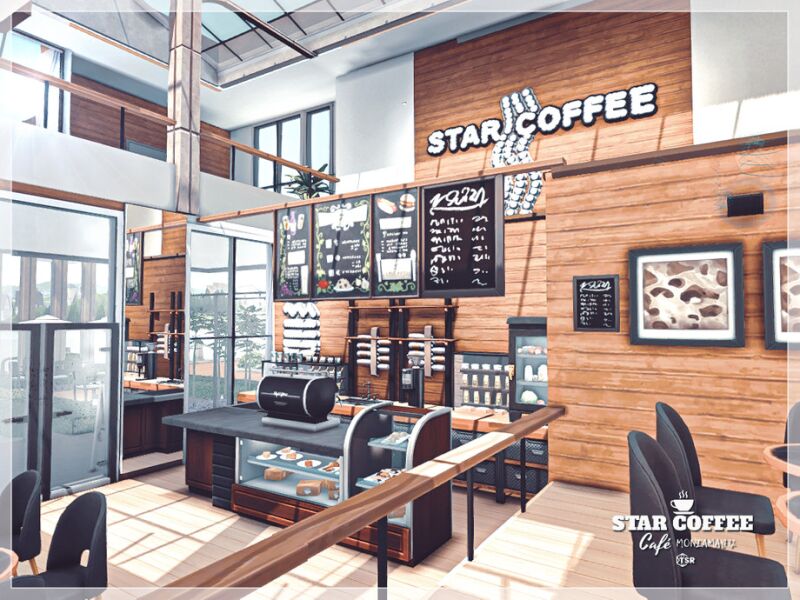 sims 4 cc star coffee cafe no cc by moniamay72 5