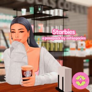 Starbies Posepack Sims 4 CC