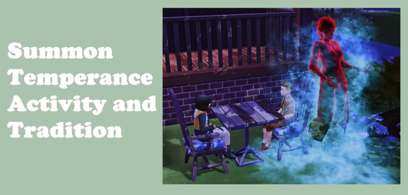 Summon Temperance Activity and Tradition Sims 4 CC