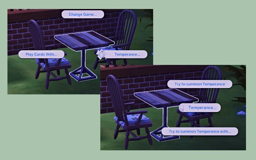 sims 4 cc summon temperance activity and tradition 2