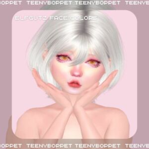 Elfgutz Face Colors by Teenyboppet Sims 4 CC