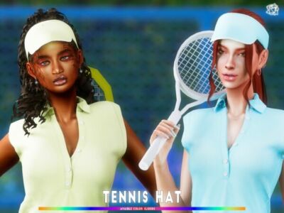 Tennis Hat for Sims Sims 4 CC