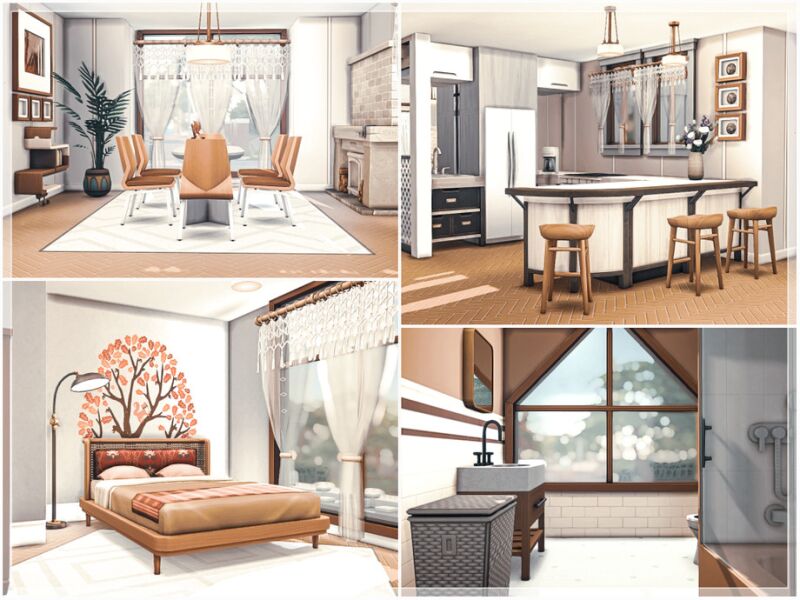 sims 4 cc the corner house no cc lot by moniamay72 6