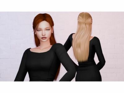 Stunning Theodore Hairstyle V2 for Sims 4 Sims 4 CC