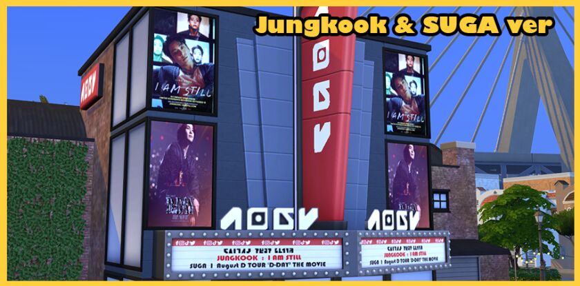 sims 4 cc ts4 theater building override jungkooks movie 2