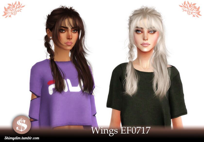 [TS4] – Wings EF0717 Sims 4 CC