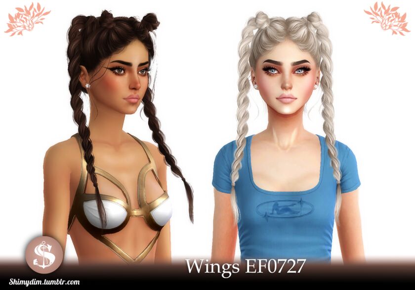 [TS4] Wings EF0727 Sims 4 CC