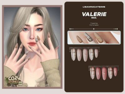 Valerie Nail Sims 4 CC