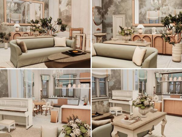 Stunning Venetian Apartment Design Sims 4 CC