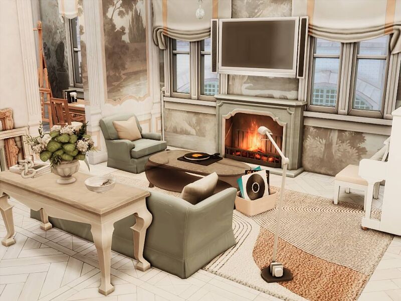 sims 4 cc venetian apartment by dasie2 3