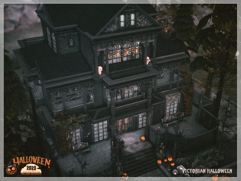 sims 4 cc victorian halloween nocc 2