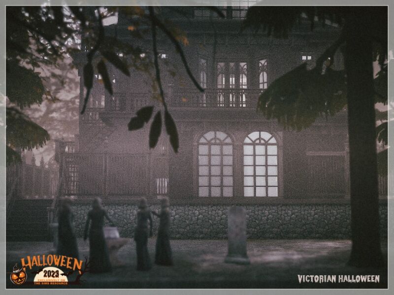 sims 4 cc victorian halloween nocc 3