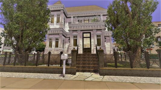 Victorian Home Sims 4 CC