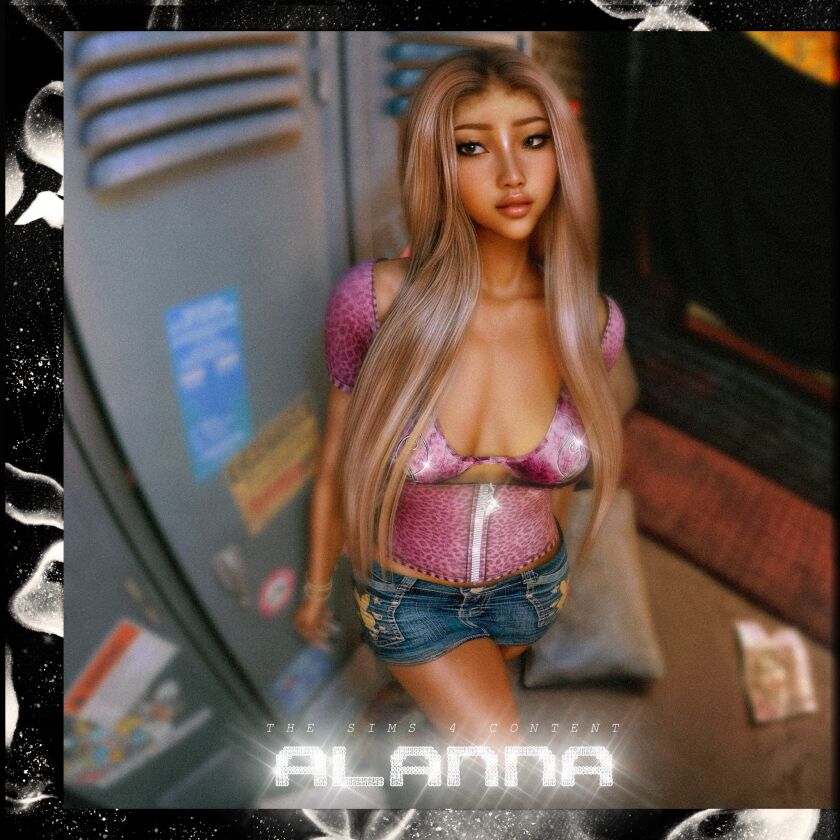 Introducing the Alanna Set by Vyxen Sims 4 CC