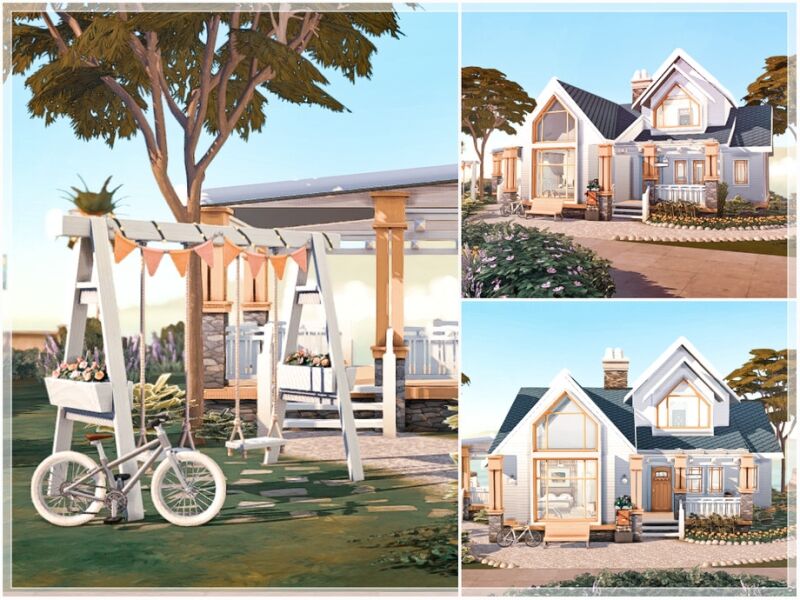 sims 4 cc wayside family home no cc 4