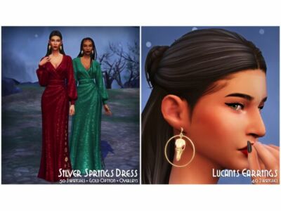 Witchy Glam Miniset: Enchanting Accessories Sims 4 CC