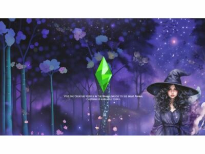 Enchanting Witchy Loading Screen #2 Sims 4 CC